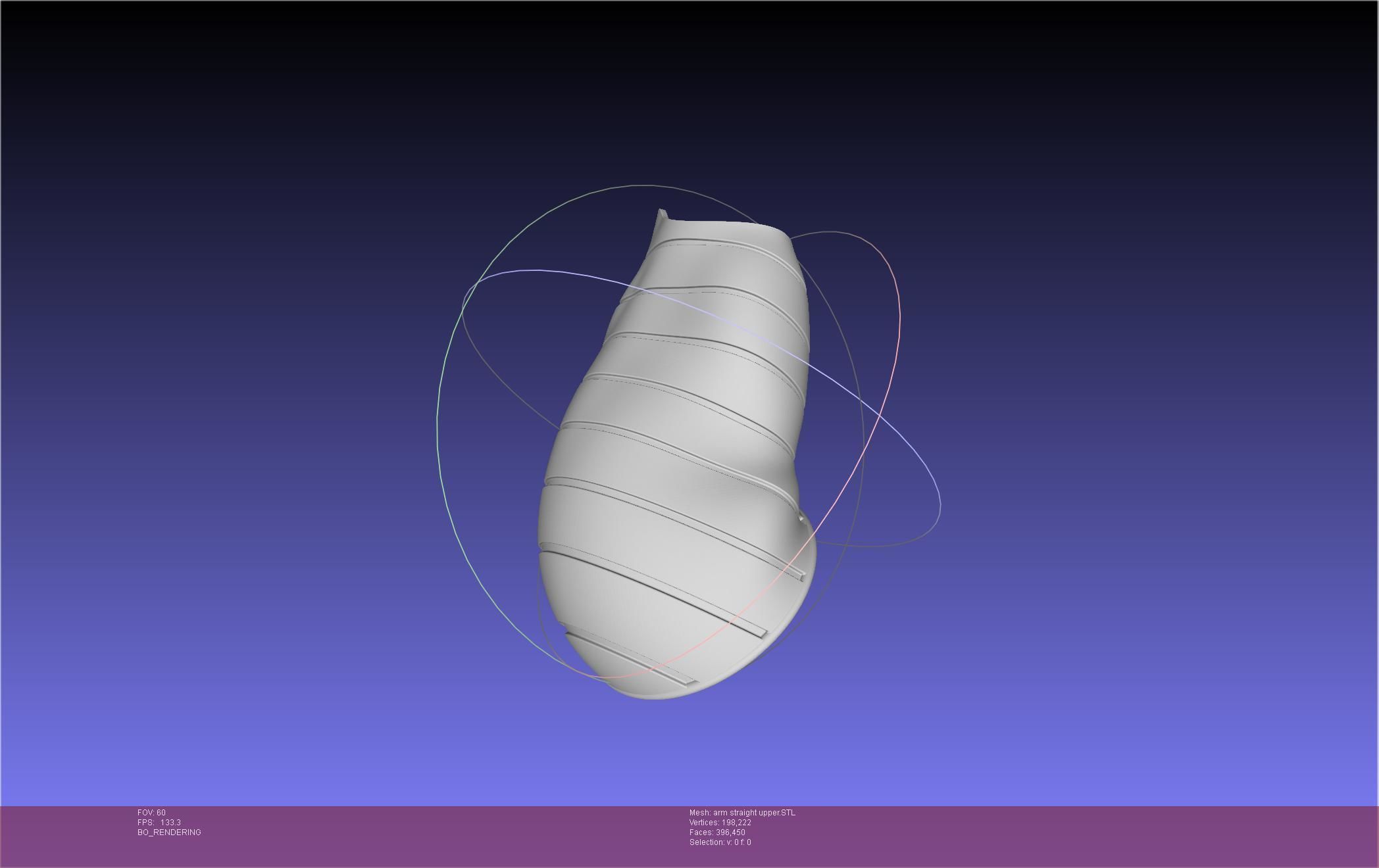 Winter Soldier Arm Simple Straight Lined Version 3D print model_79