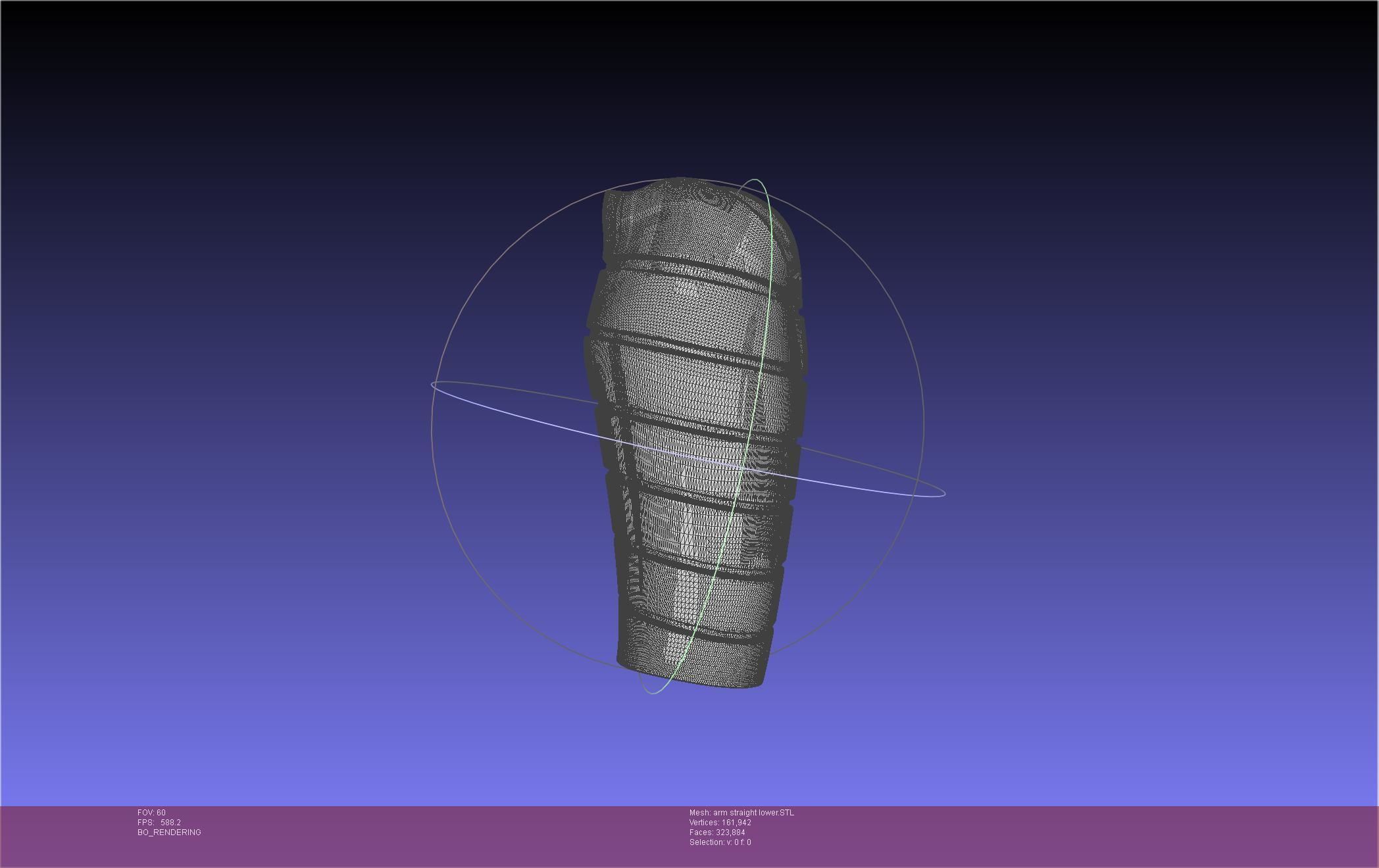 Winter Soldier Arm Simple Straight Lined Version 3D print model_135