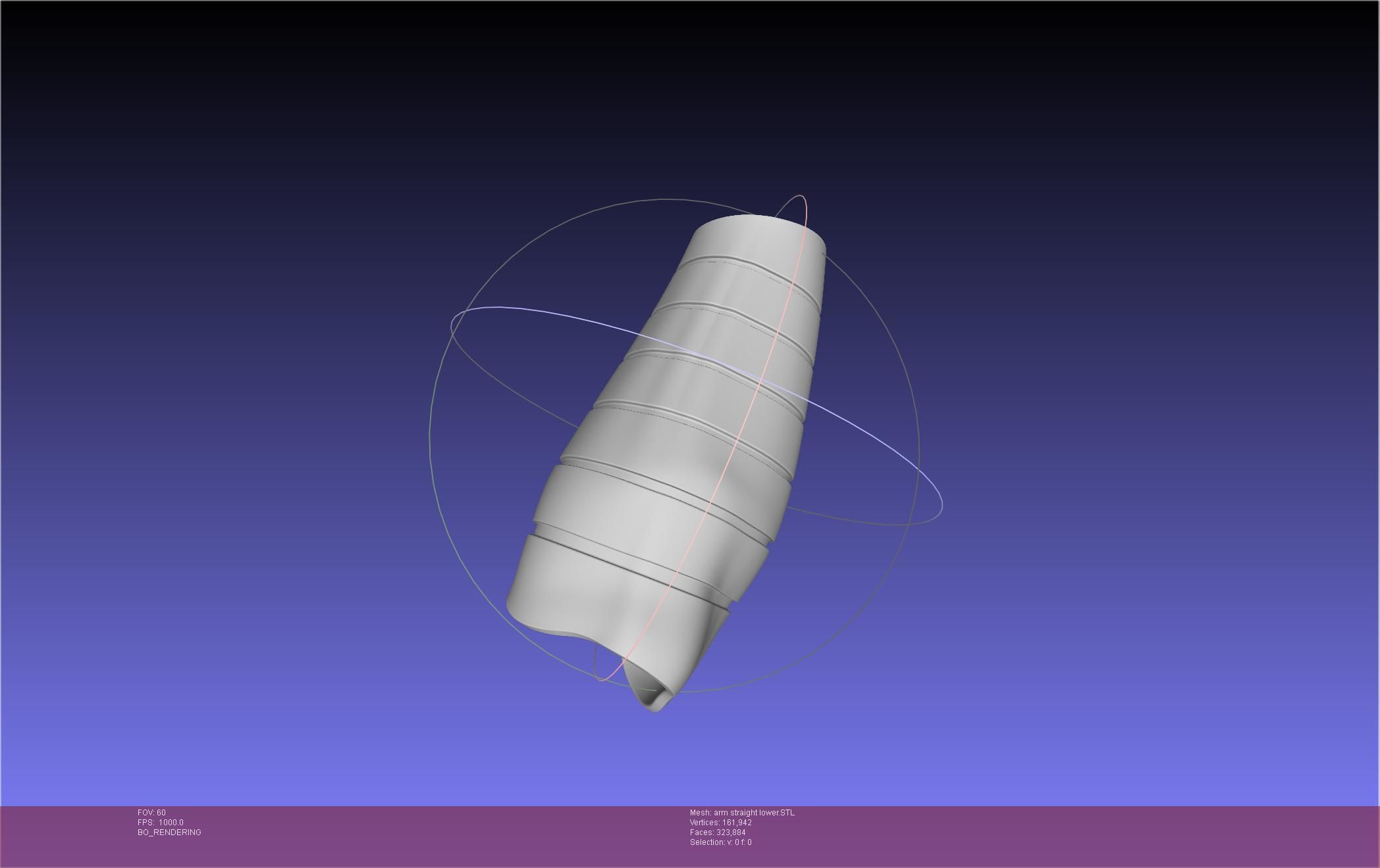 Winter Soldier Arm Simple Straight Lined Version 3D print model_136