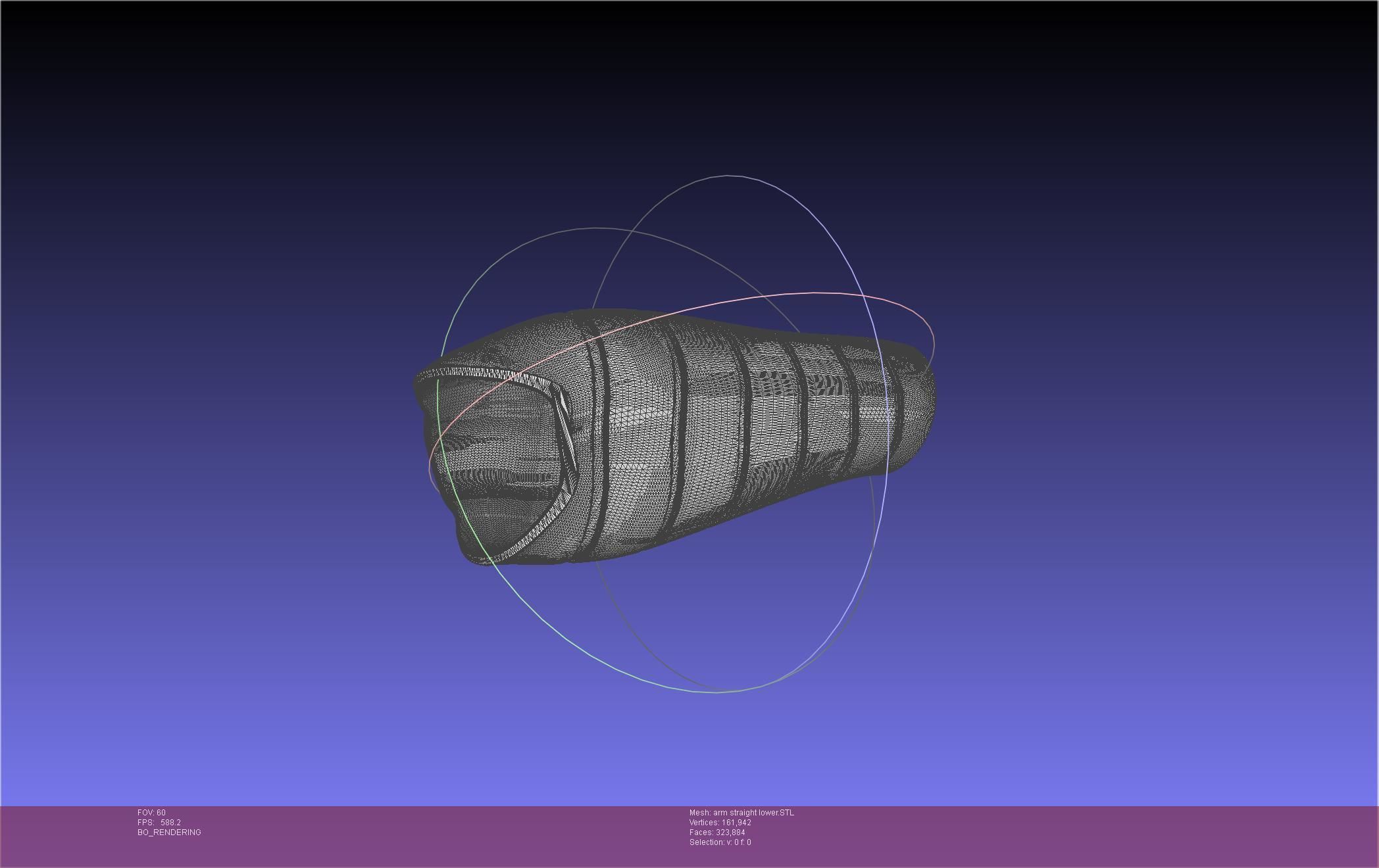 Winter Soldier Arm Simple Straight Lined Version 3D print model_139