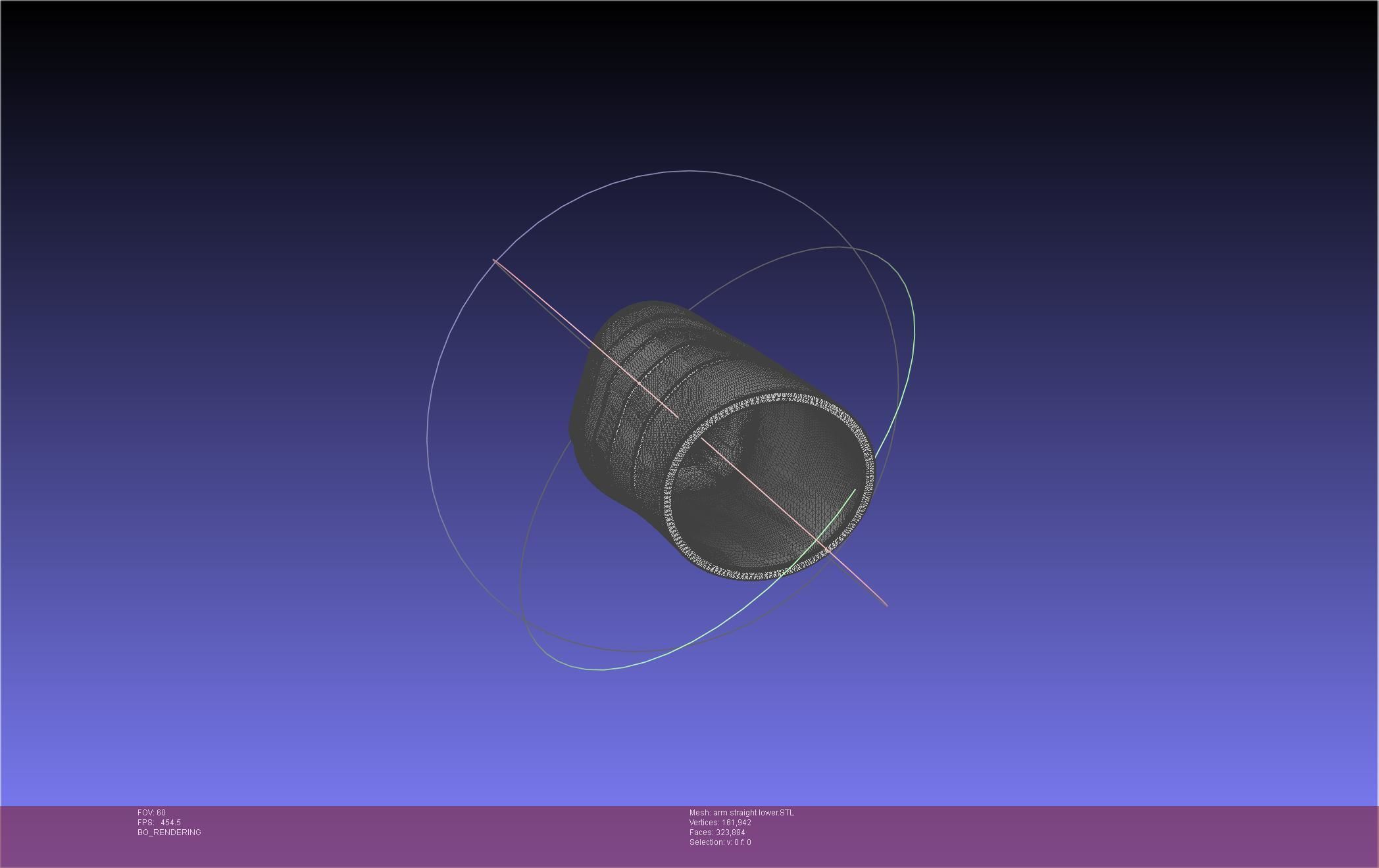 Winter Soldier Arm Simple Straight Lined Version 3D print model_130