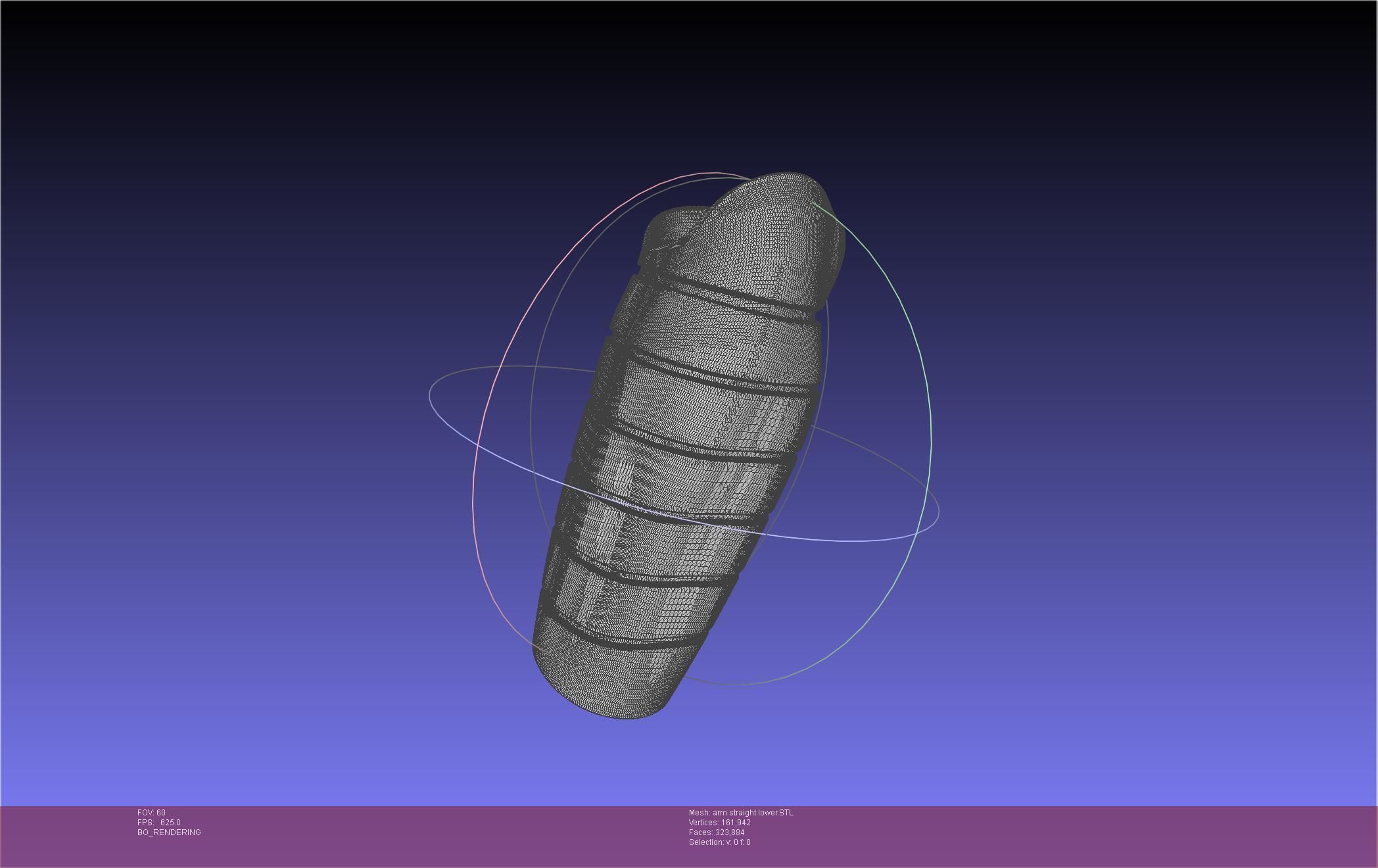 Winter Soldier Arm Simple Straight Lined Version 3D print model_128