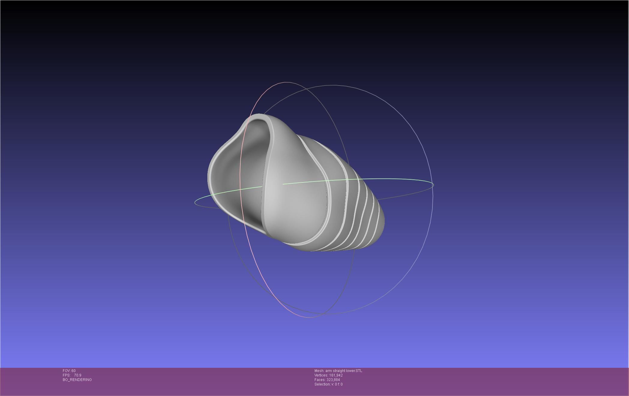 Winter Soldier Arm Simple Straight Lined Version 3D print model_102