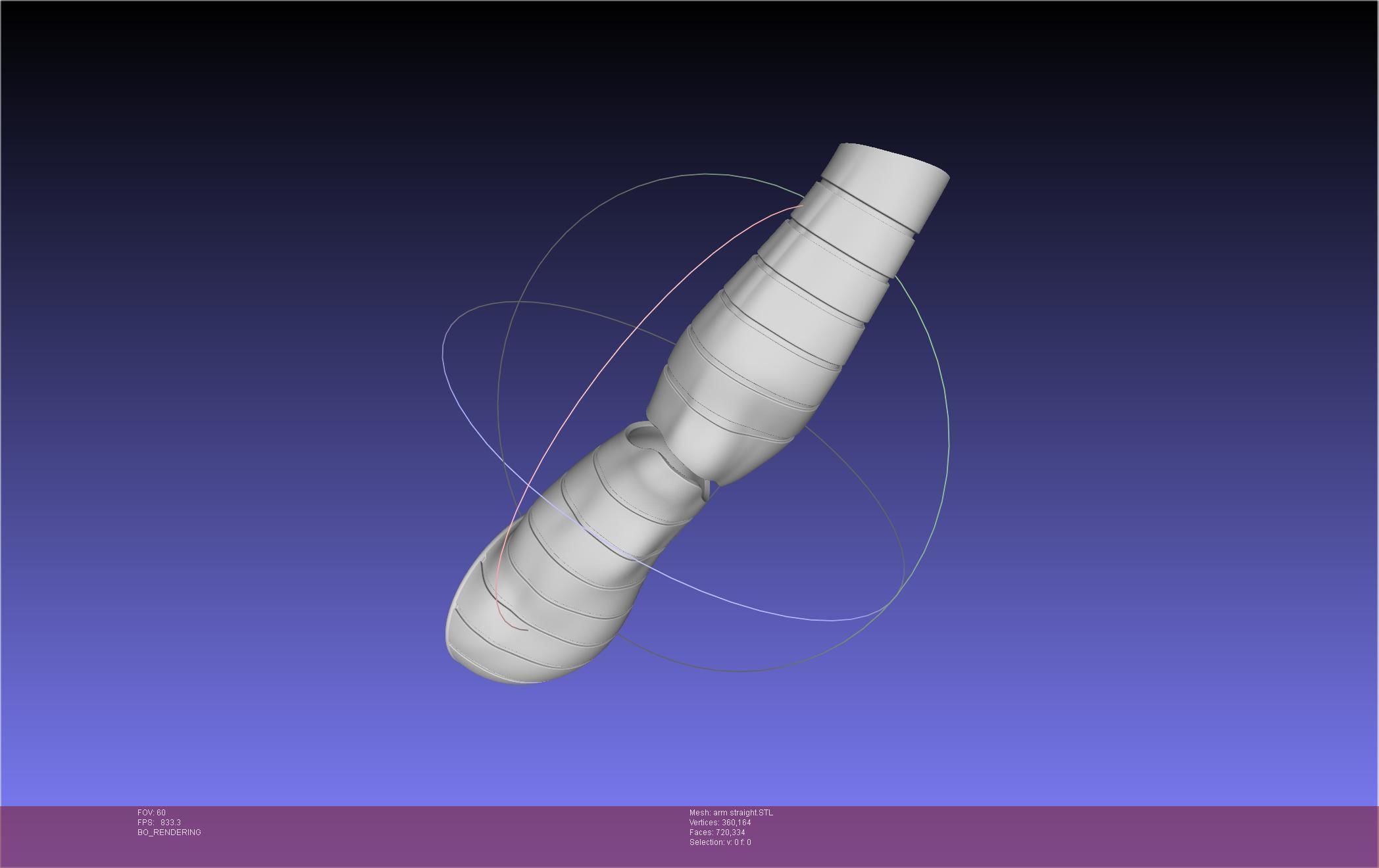 Winter Soldier Arm Simple Straight Lined Version 3D print model_37