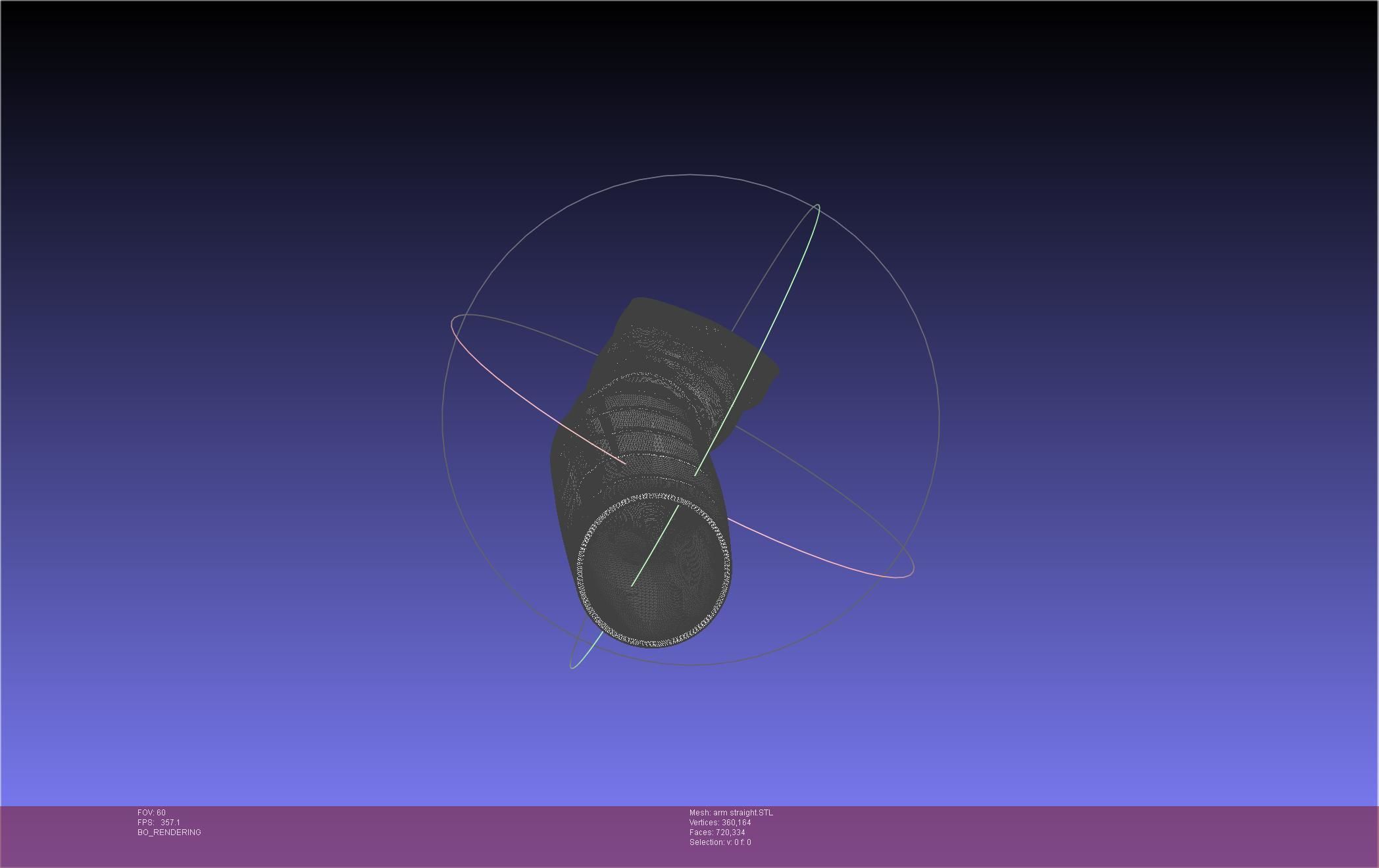 Winter Soldier Arm Simple Straight Lined Version 3D print model_44