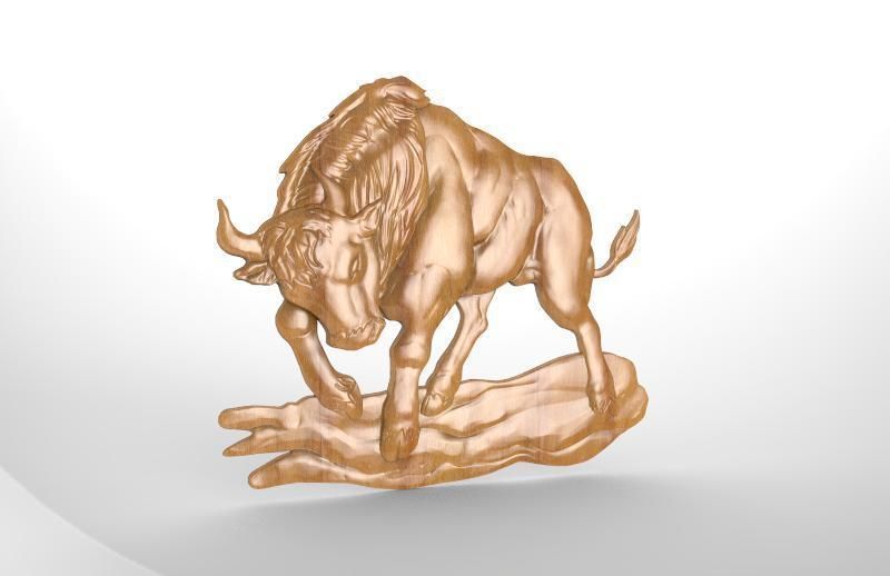 Bull CNC  3D print model_6