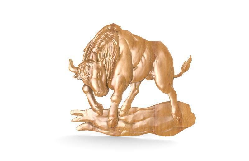 Bull CNC  3D print model_5