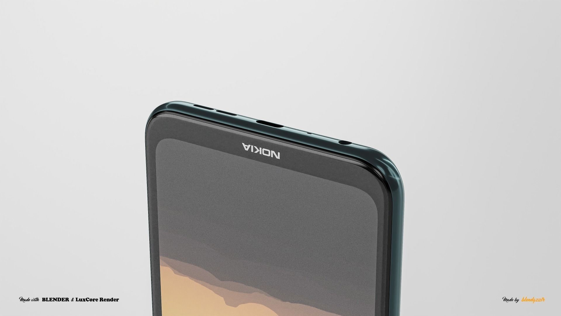 NOKIA X10 3D model_13