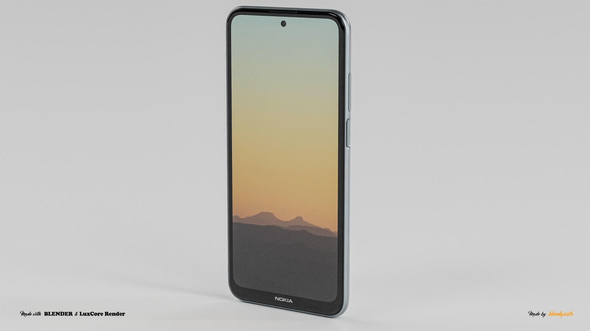 NOKIA X10 3D model_1