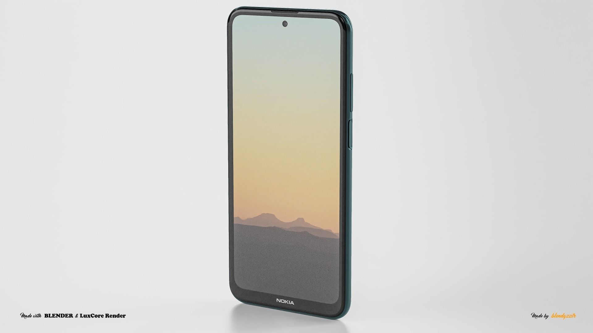 NOKIA X10 3D model_2