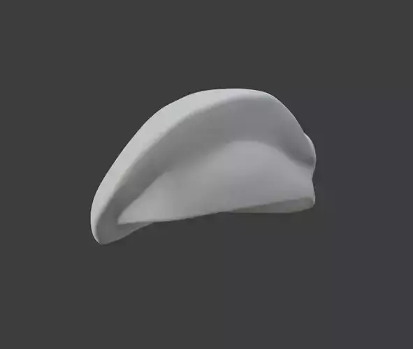 Beret 3D model - multiple versions 3D print model