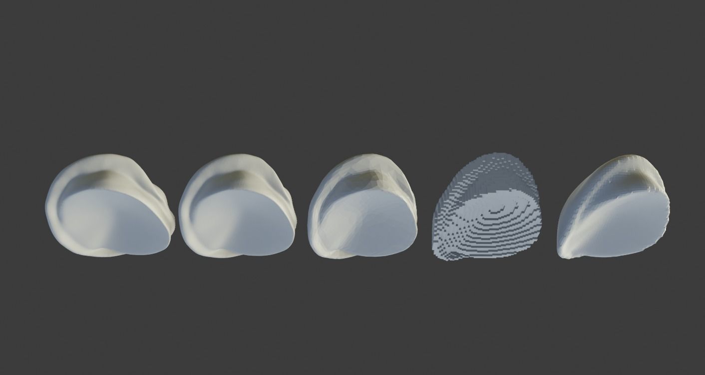 Beret 3D model - multiple versions 3D print model_3