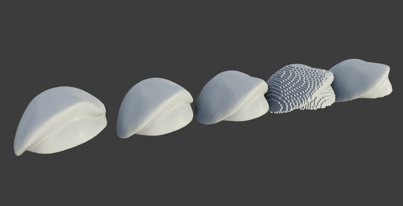 Beret 3D model - multiple versions 3D print model_1