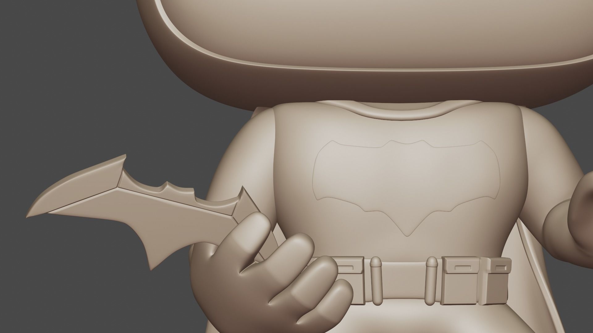 Funko Batman 3D model_17