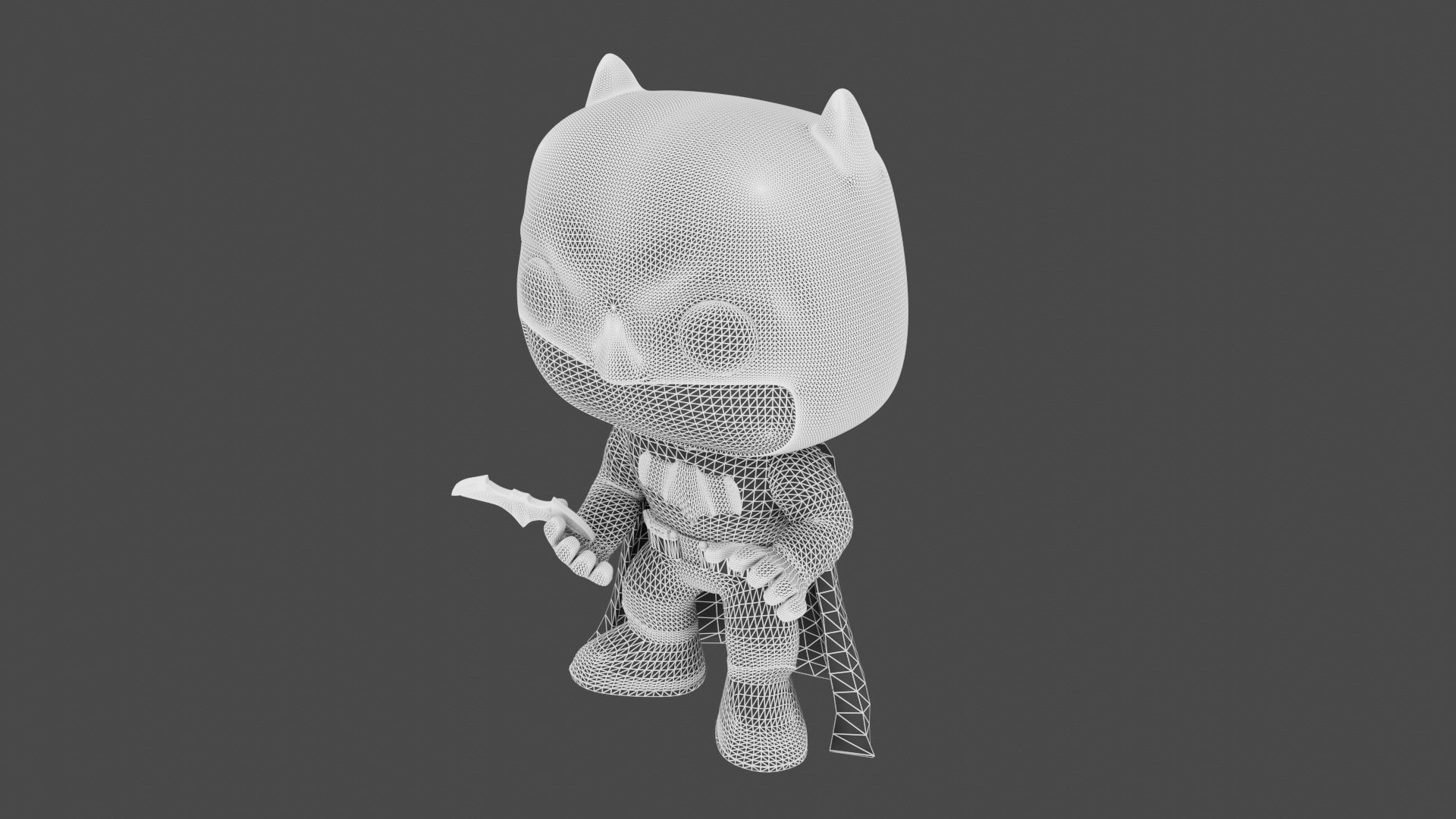 Funko Batman 3D model_19