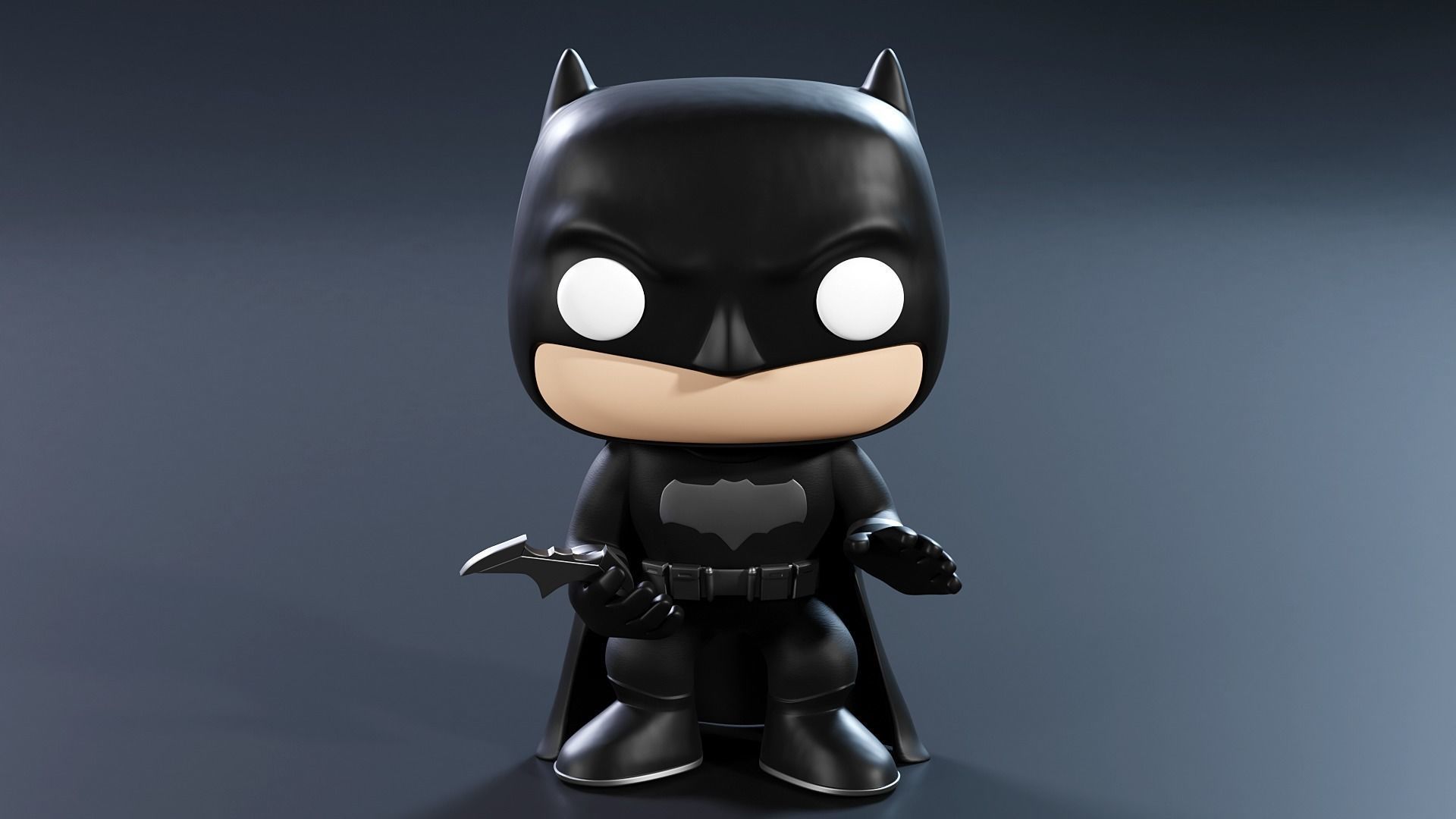 Funko Batman 3D model_1