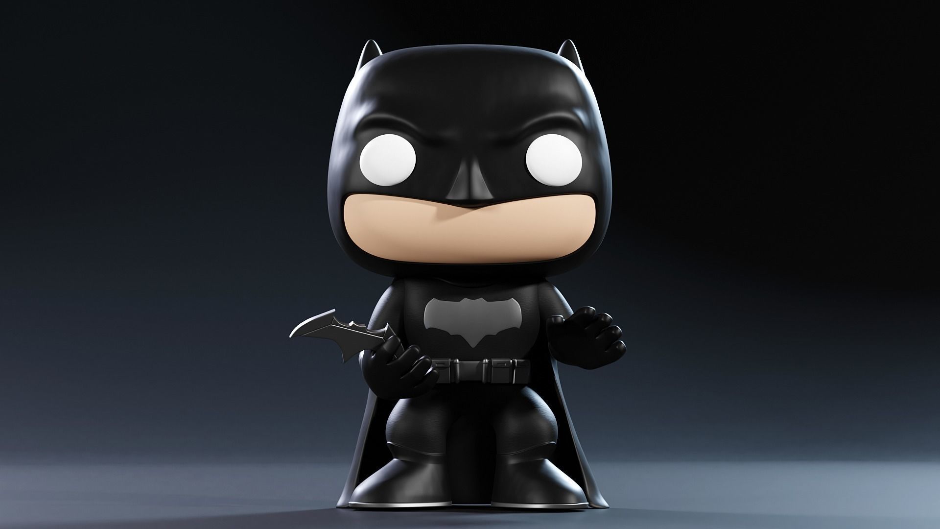 Funko Batman 3D model_5