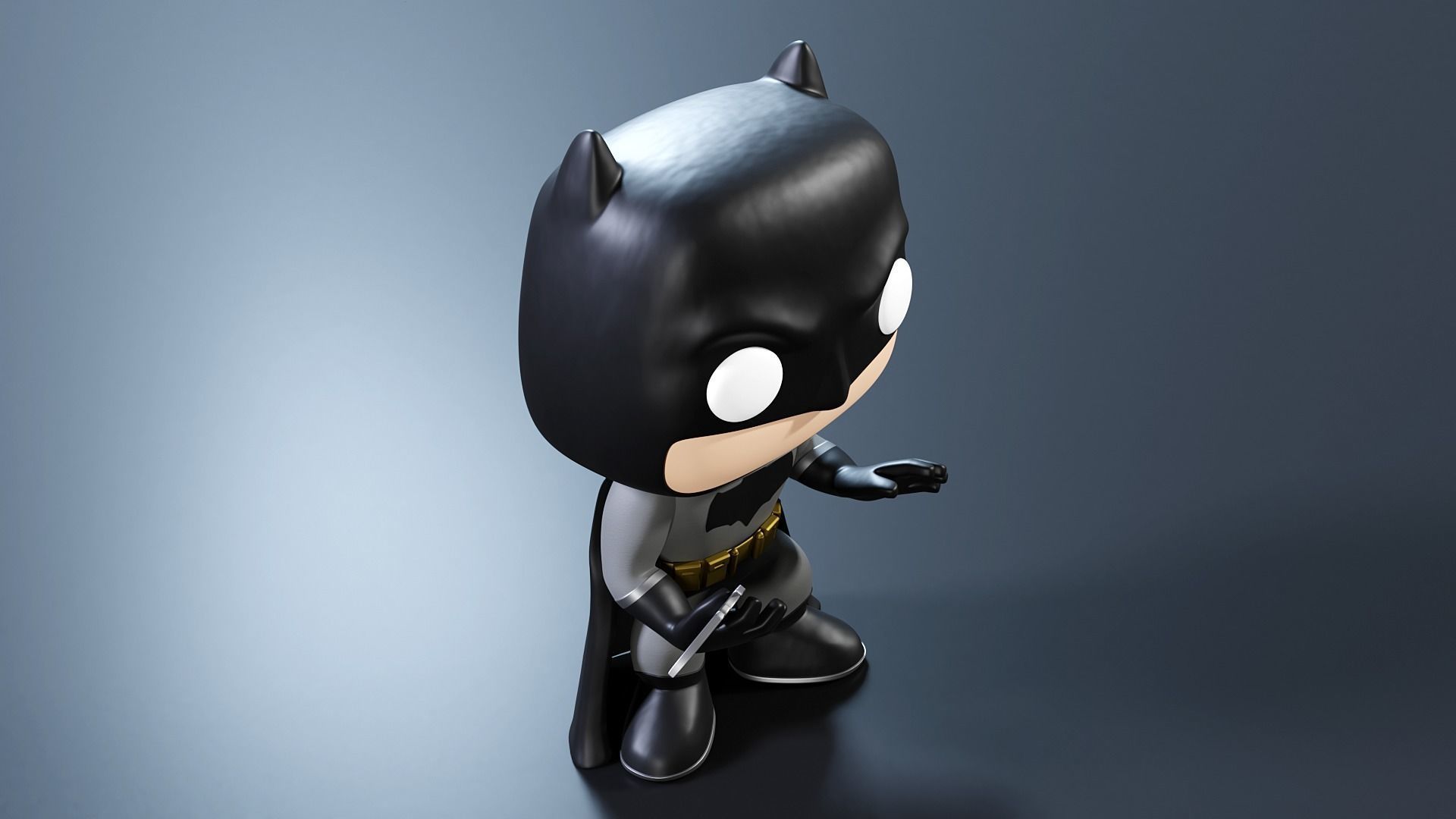 Funko Batman 3D model_9