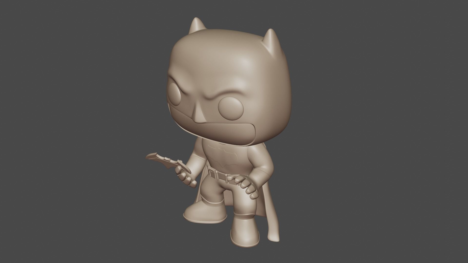 Funko Batman 3D model_13