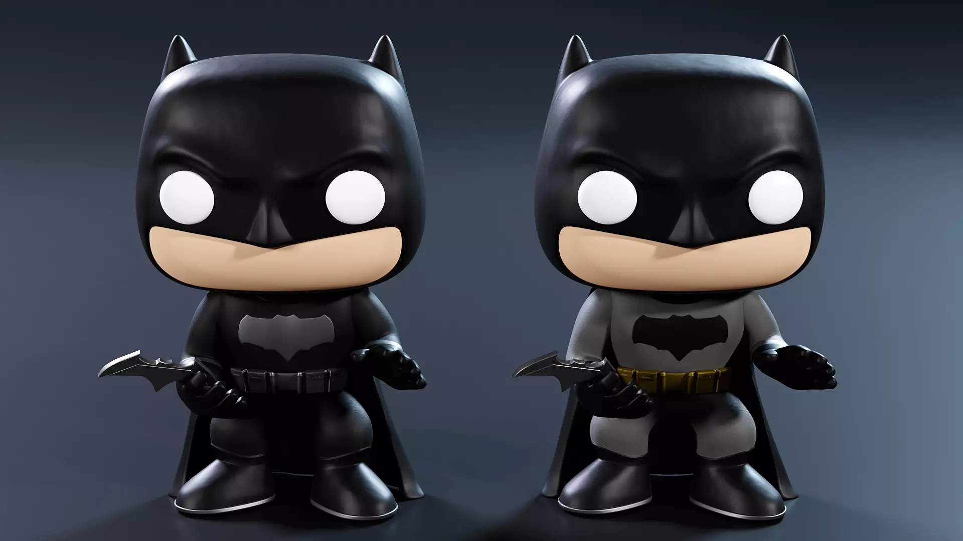 Funko Batman 3D model_0