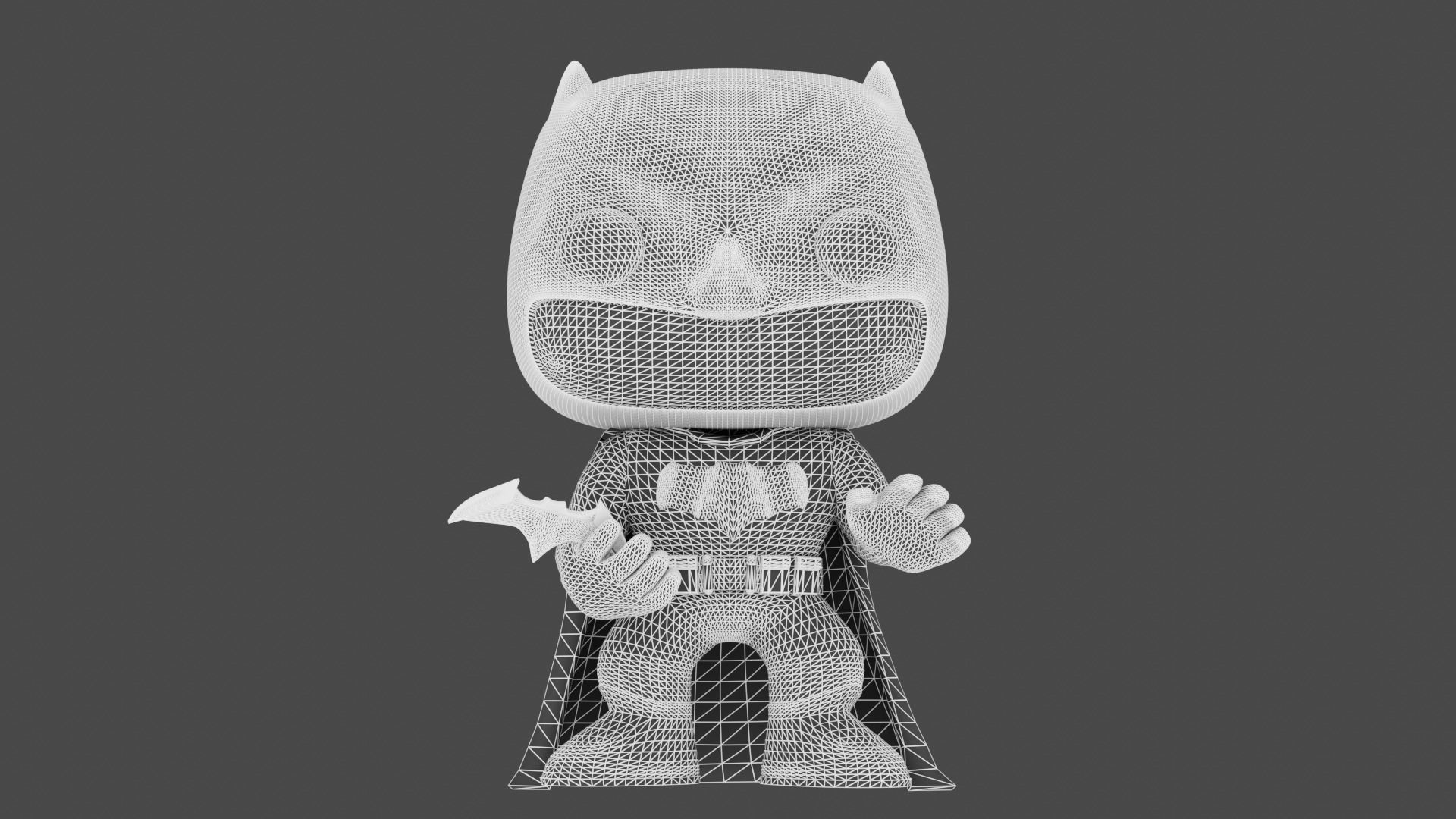 Funko Batman 3D model_22