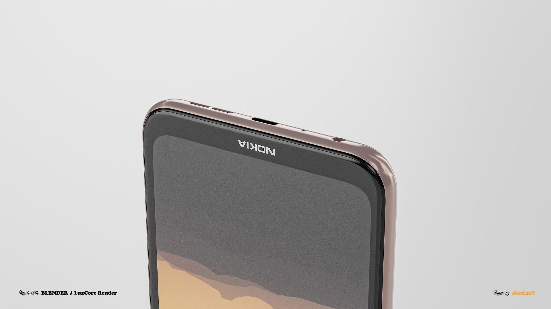 NOKIA X20 3D model_12