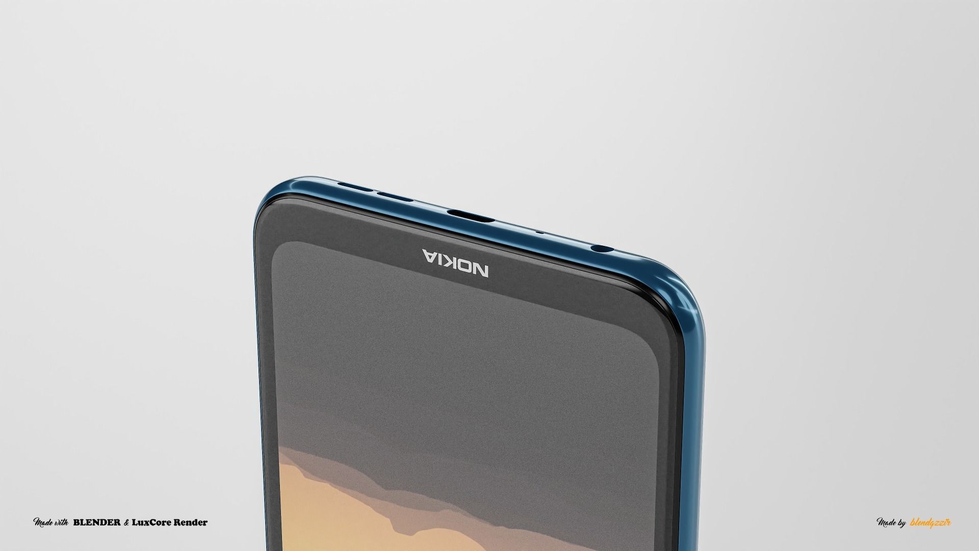 NOKIA X20 3D model_13