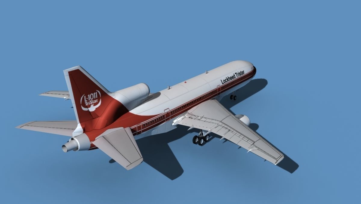 Lockheed L-1011-50 Lockheed 3D model_7