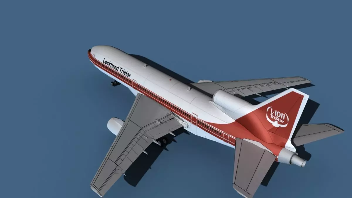 Lockheed L-1011-50 Lockheed 3D model_0
