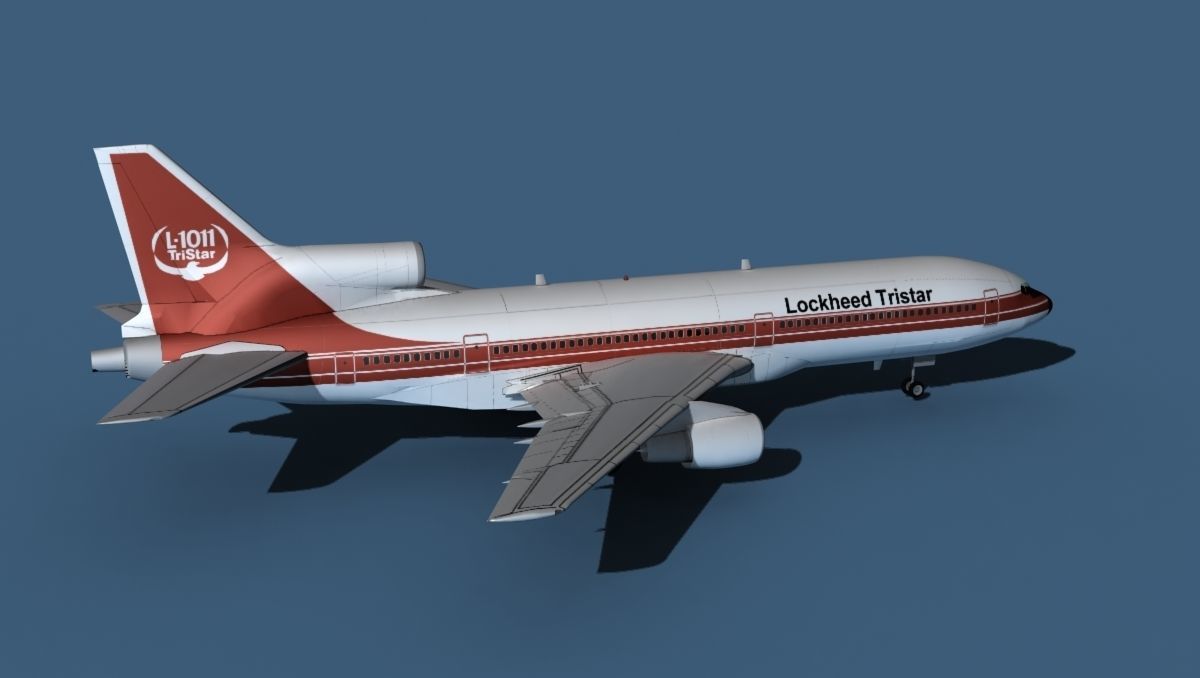 Lockheed L-1011-50 Lockheed 3D model_6