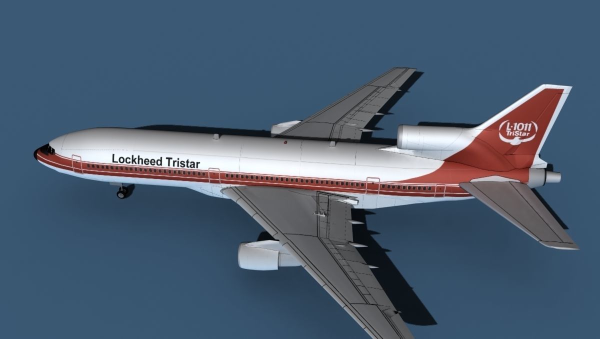 Lockheed L-1011-50 Lockheed 3D model_9