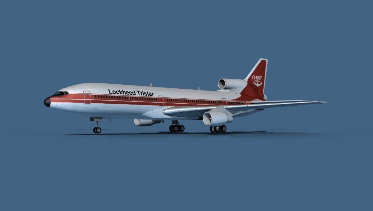 Lockheed L-1011-50 Lockheed 3D model_1