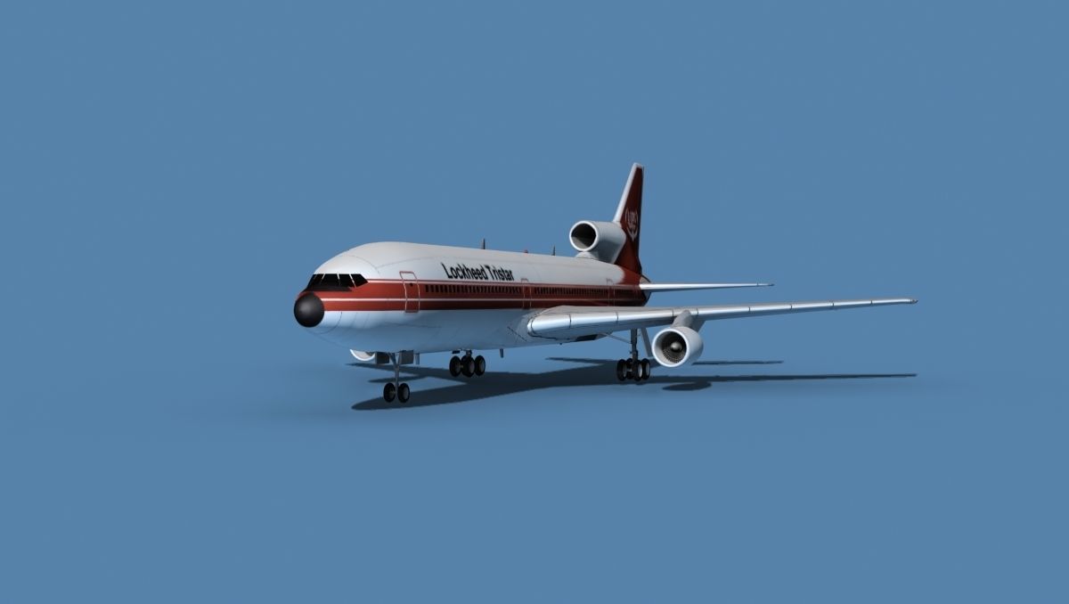 Lockheed L-1011-50 Lockheed 3D model_2