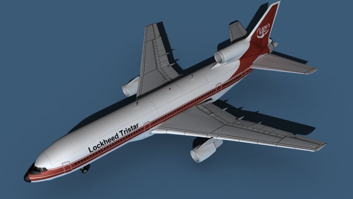Lockheed L-1011-50 Lockheed 3D model_10
