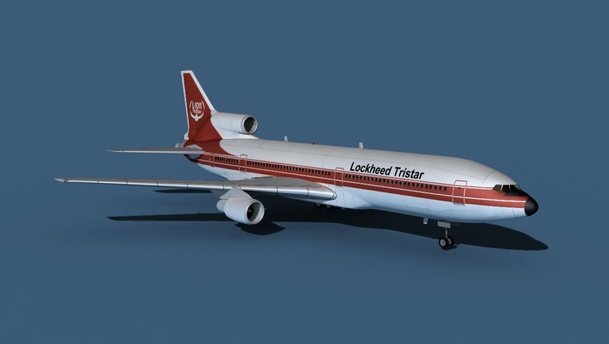 Lockheed L-1011-50 Lockheed 3D model_4