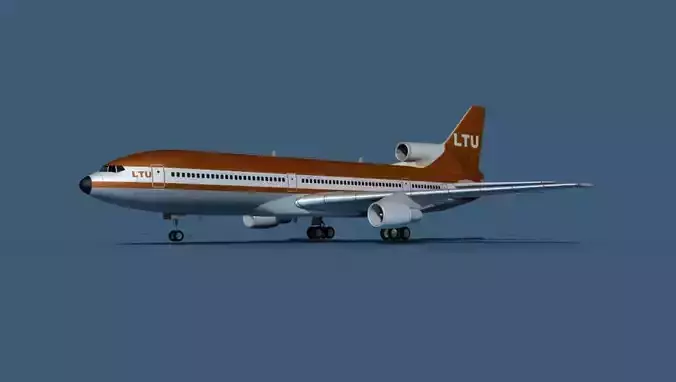 Lockheed L-1011-50 LTU 3D model