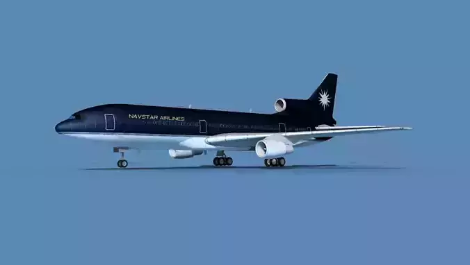 Lockheed L-1011-50 Navstar Airlines 3D model