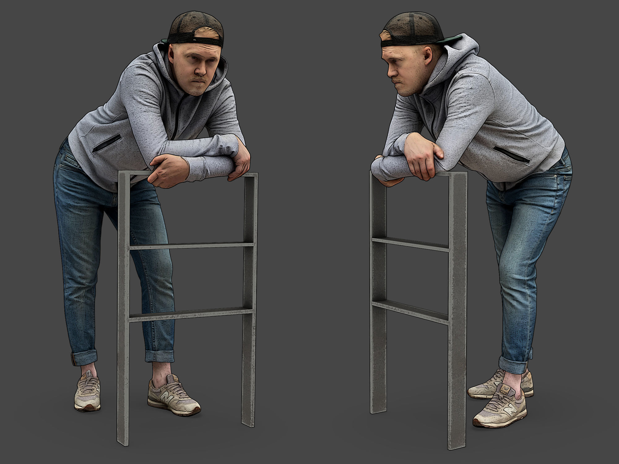 Stylized Characters Volume 3 3D Model Collection_18