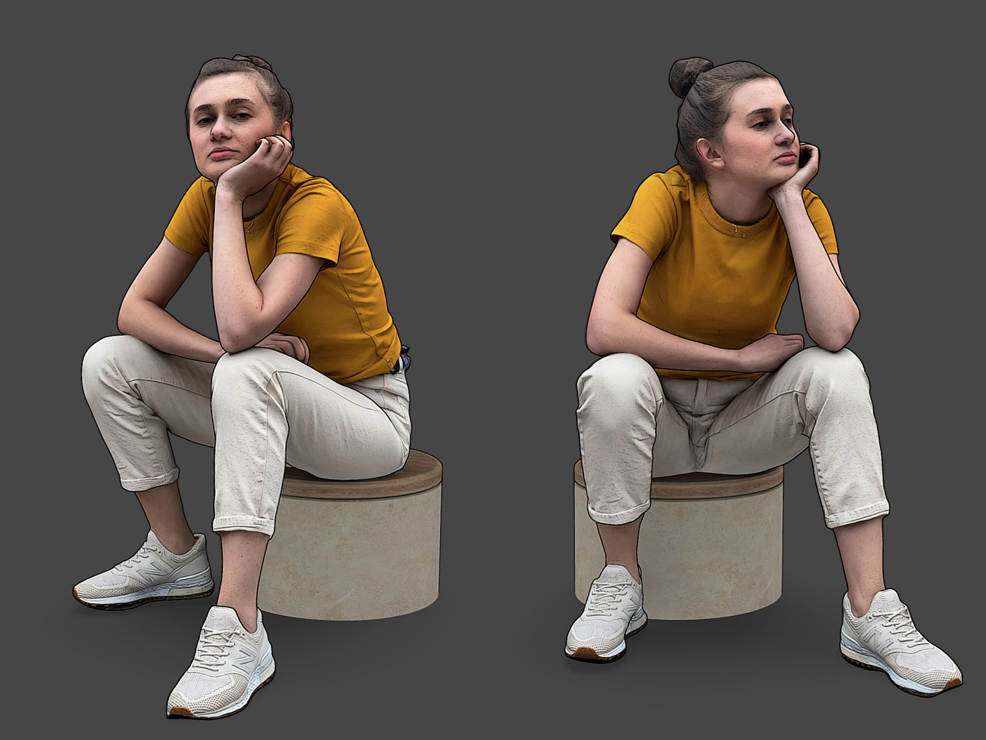 Stylized Characters Volume 3 3D Model Collection_3