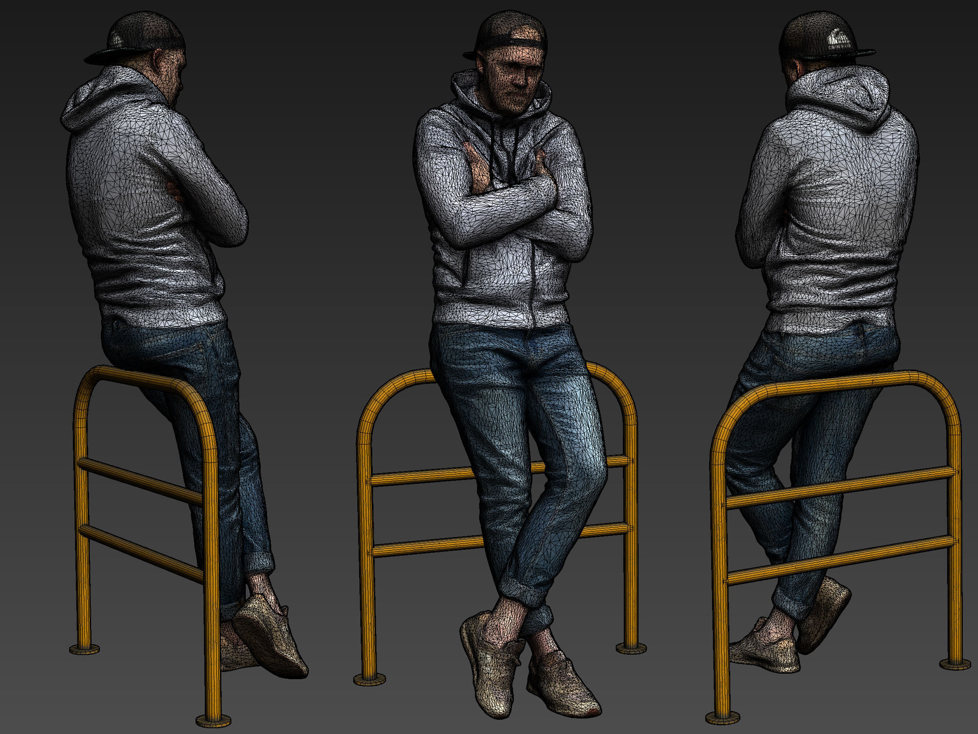 Stylized Characters Volume 3 3D Model Collection_46