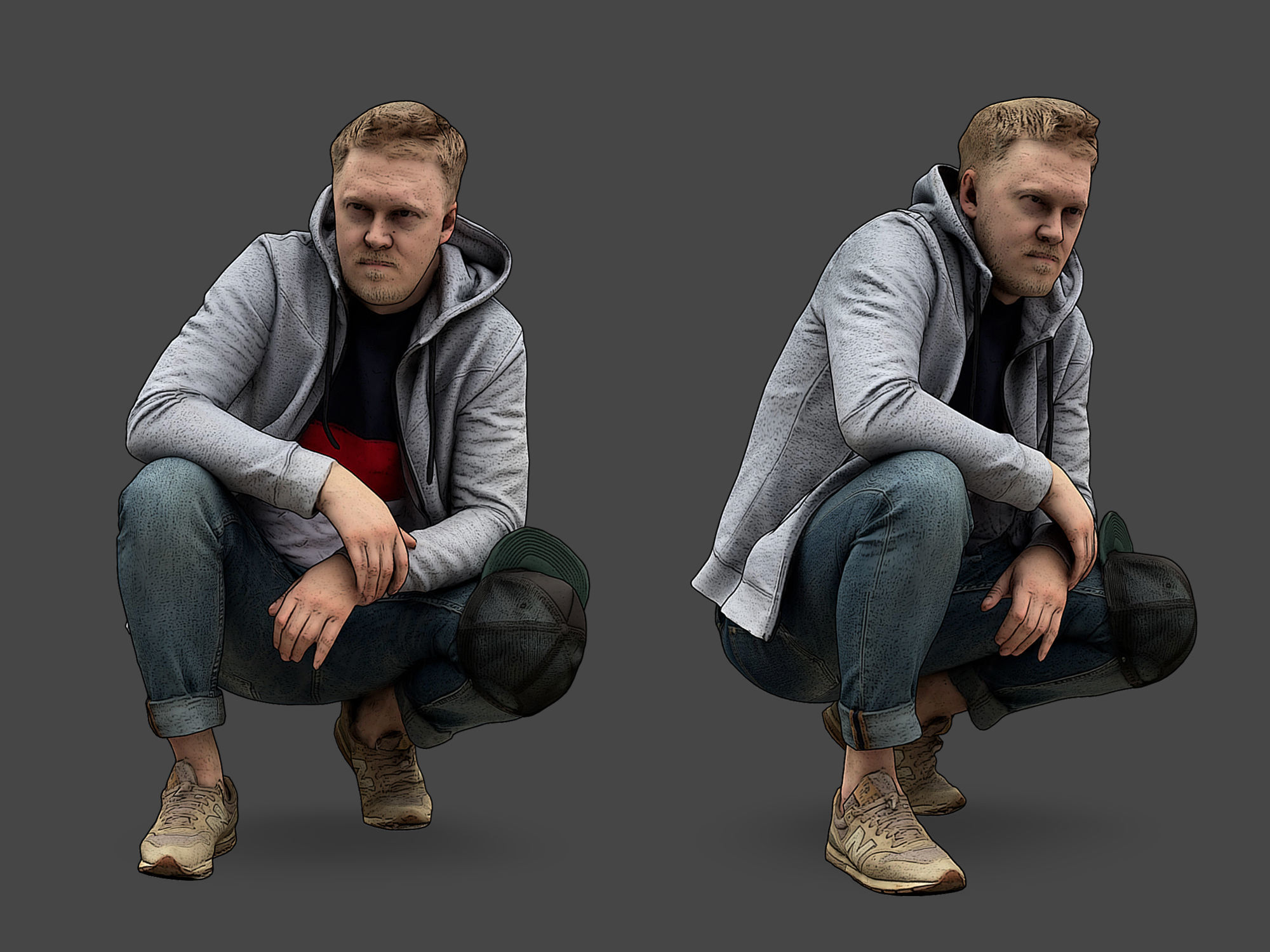 Stylized Characters Volume 3 3D Model Collection_36