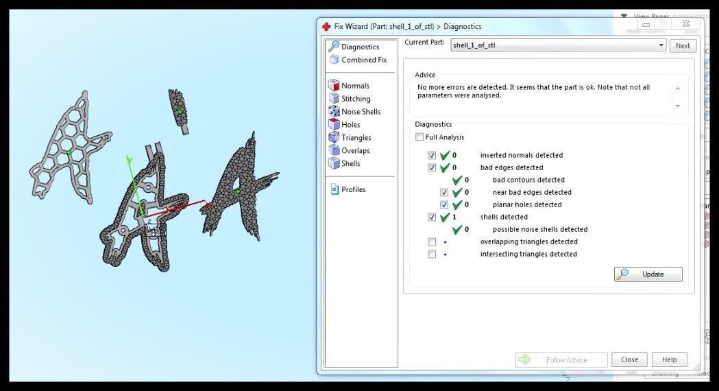 A PAVE LETTER FONT PENDANT 3D print model_10