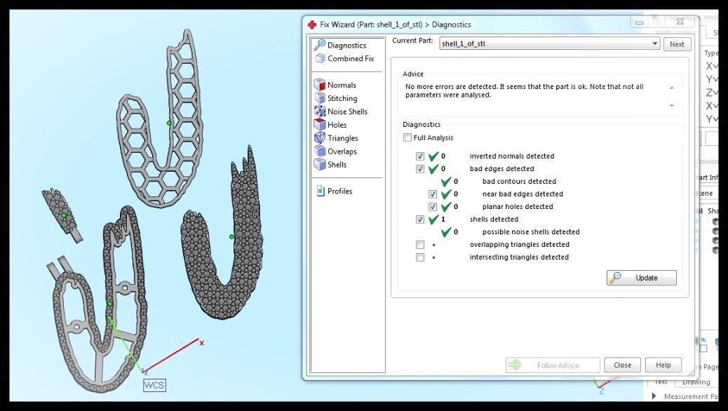 U PAVE LETTER FONT PENDANT 3D print model_10
