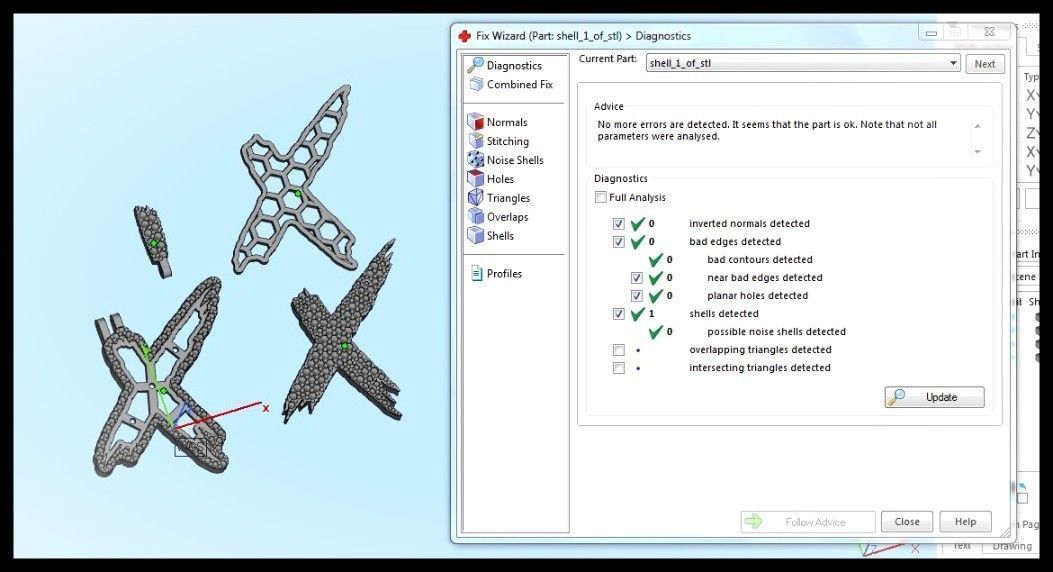 X PAVE LETTER FONT PENDANT 3D print model_10