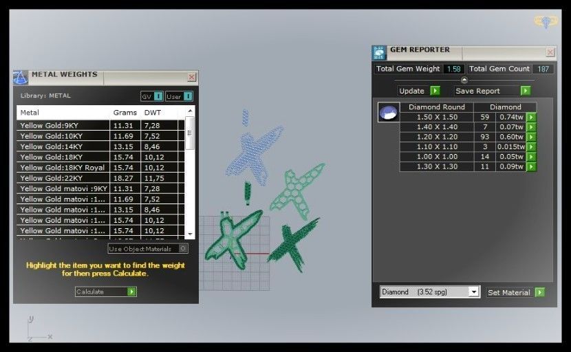 X PAVE LETTER FONT PENDANT 3D print model_11