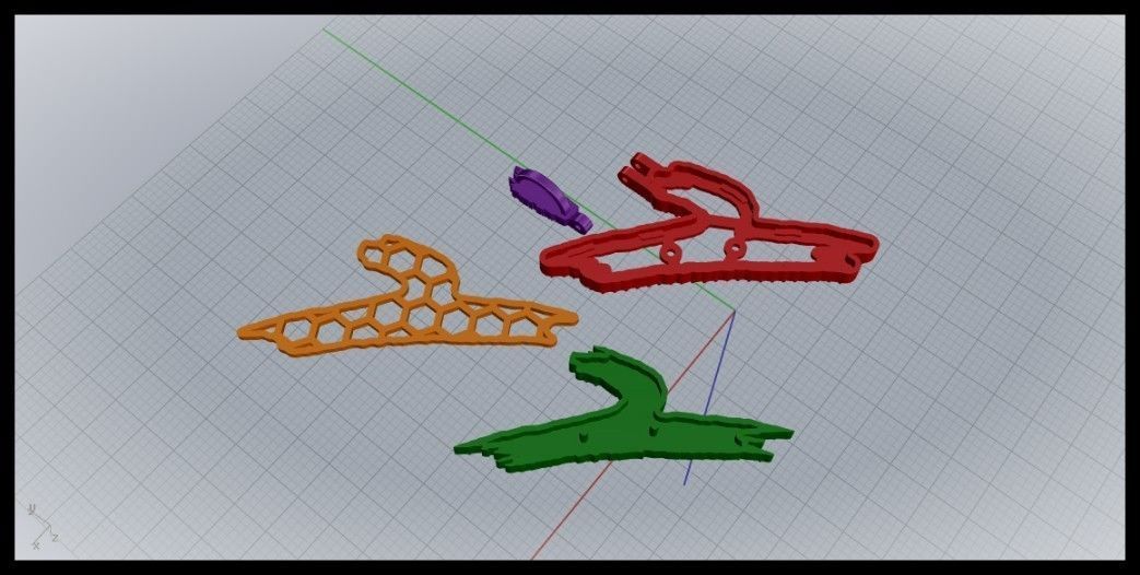 Y PAVE LETTER FONT PENDANT 3D print model_8