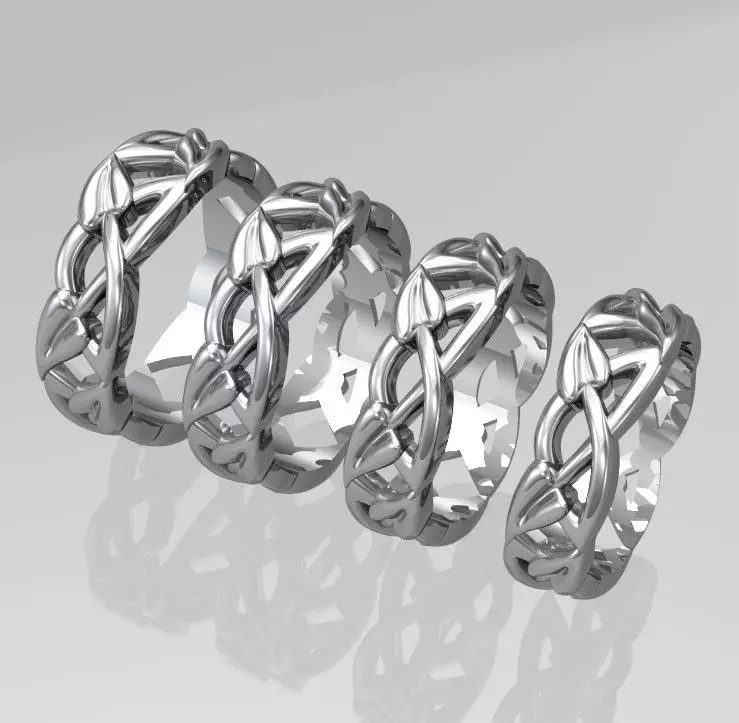Eternity band 3D print model_0