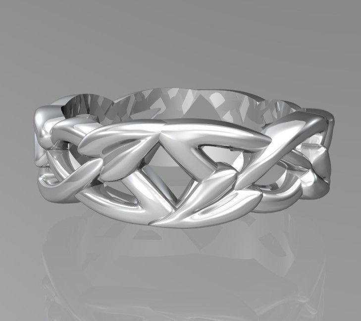 Eternity band 3D print model_1