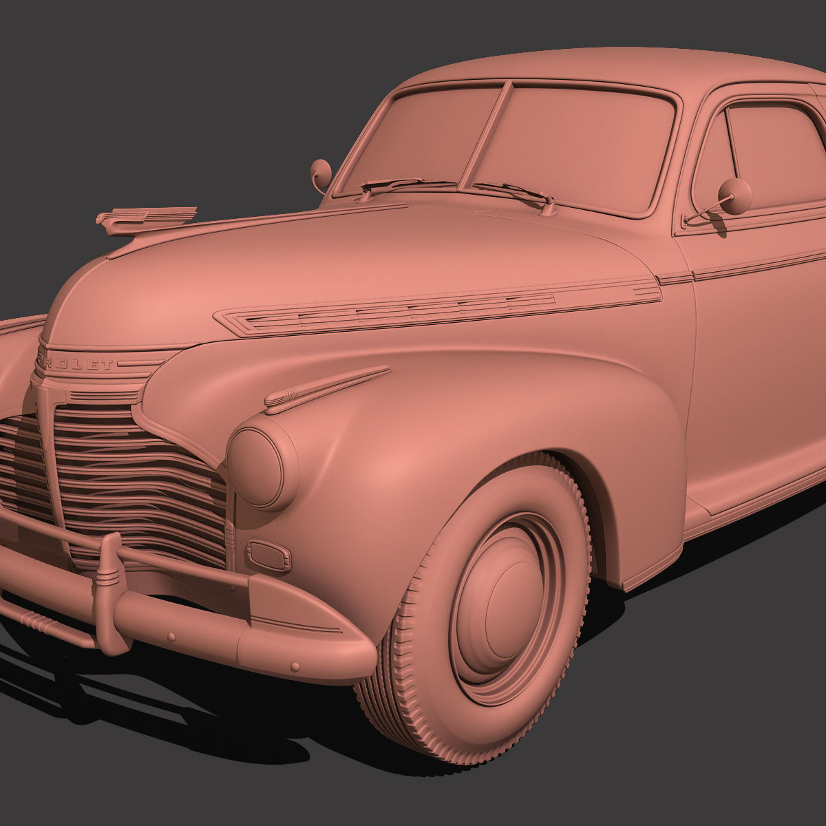 Chevrolet 1941 3D model_9