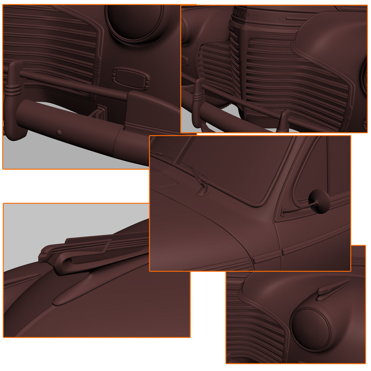 Chevrolet 1941 3D model_13